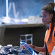 Black Panther isn’t an isolated genius – his half-sister Shuri is a technological wiz herself.